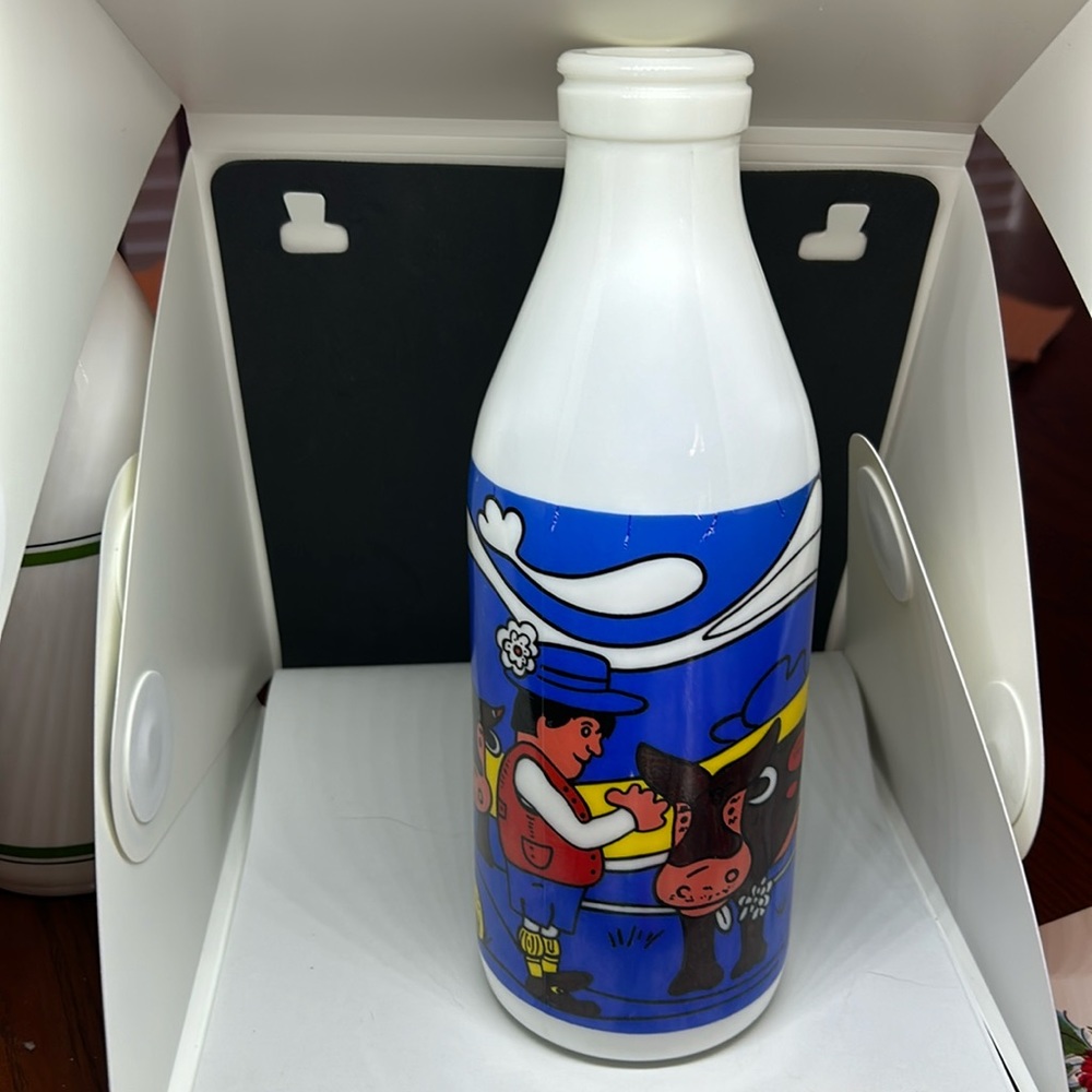 Glass Milk Bottle